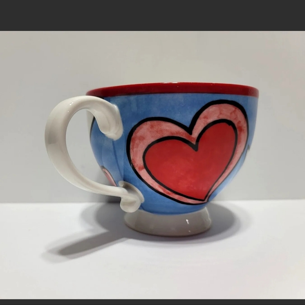 Brighton Los Angeles Heart and Love Coffee/Tea Cup Mug